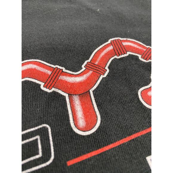 STYX Mr. Roboto Band T-Shirt Size XL Double-Sided Y2K Graphic Tee Domo Arigato - Picture 6 of 10